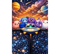 The Fang-Tastic Space Crew Notebook: Cosmic Cuties Lined Journal