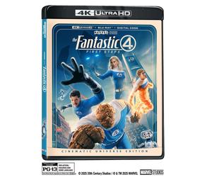 The Fantastic Four: First Steps - 4K UHD Combo + Digital (4K UHD Blu-ray)