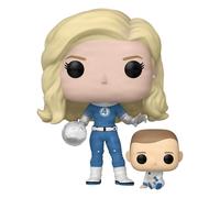 Funko Pop! & Buddy: Fantastic Four (2025) - Invisible Woman - Figura in Vinile da Collezione - Idea Regalo - Merchandising Ufficiale - Giocattoli per Bambini e Adulti