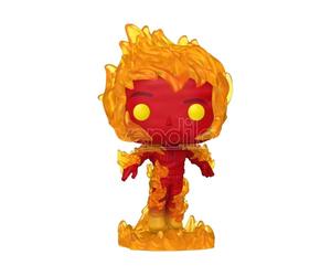 The Fantastic Four: First Steps Pop Marvel Vinile Figura Human Torch 9 Cm Funko