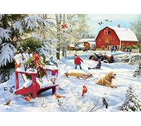 The Farm at Christmas Calendario dell'Avvento (conto alla rovescia fino a Natale) con immagini di vacanze Vermont Christmas Company