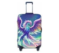 The Fascinating Rise of The Phoenix - Copertura elastica da viaggio per valigia, con stampa, anti-graffio, Nero , S