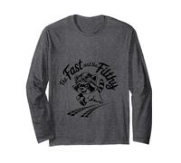 The Fast And Filthy Funny Trash Panda Raccoon Meme Maglia a Manica