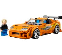 LEGO Speed Champions The Fast and The Furious Toyota Supra MK4 Macchina Giocattolo - Modello di Auto con Minifigure di Bryan O'Conner - Regalo STEM per Bambini da 10 Anni in su Fan dei Film - 77260