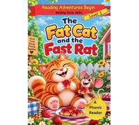 The Fat Cat and The Fast Rat | Learn to Read Level 1 Book for Kids Ages 3-5, Decodable Short Vowel CVC Words, Early Reading Kindergarten and Preschool