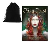 The Fata Foresta Oracolo Carte Deck Esoteric Telling Blu Angel Con Borsa TFF45