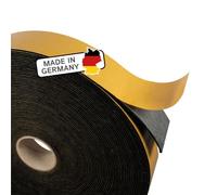 The Felt Store Nastro autoadesivo in feltro, lunghezza: 5 m, spessore: 1,5 mm, colore: nero, larghezza 40 mm