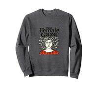The Female Gaze Medusa Design Femminista Mitologia Statement Felpa