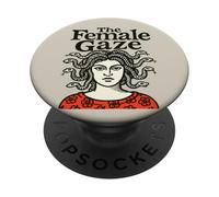 The Female Gaze Medusa Design Femminista Mitologia Statement PopSockets PopGrip Adesivo