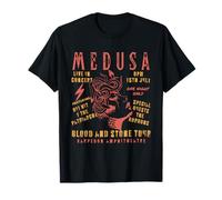 The Female Gaze Medusa Distressed Band | Goddess World Tour Maglietta