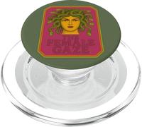 The Female Gaze Medusa Mito Classico Retrò Femminista Estetica PopSockets PopGrip per MagSafe