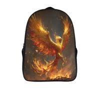 The Fenice Rises from The Roaring Fiammas Zaini Per Bambini,Scuola Zaino 3D Stampato Bambino Zainetto Asilo Borsa Da Per Ragazz Ragazze 16 inch