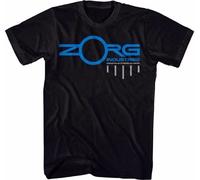 The Fifth Element Movie Zorg Weapon Systems T-Shirt Uomo Nera Preshrunk