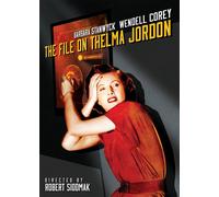 The File on Thelma Jordon (DVD) Barbara Stanwyck Wendell Corey Paul Kelly