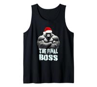 The Final Boss Silverback - Cappello da Babbo Natale con Gorilla Canotta