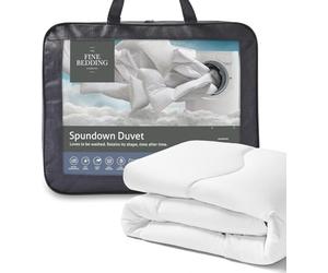 The Fine Bedding Company Spundown - Piumino per letto king size, 10,5 tog, con imbottitura in morbida microfibra, lavabile, anallergico