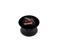 The Fire Remains - Croce gotica ala d'angelo PopSockets PopGrip Adesivo