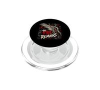 The Fire Remains - Croce gotica ala d'angelo PopSockets PopGrip per MagSafe