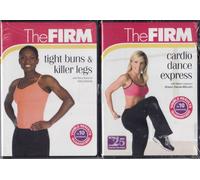 The Firm 2 DVD Set Tight Buns and Killer Legs w Kelsie Daniels / Cardio Dance Express with Alson Davis-Mclain