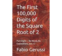 The First 100,000 Digits of the Square Root of 2: Pure Digits - No Words, No Explanations, Just √2