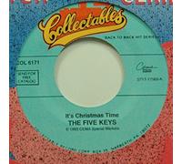 The Five Keys - It's Christmas Time b-w Red Sails In The Sunset 7inch, 45rpm