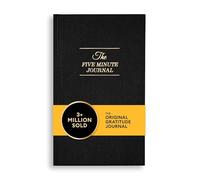 The Five Minute Journal: A Happy You in 5 Minutes al Day | Creatore originale del Five Minute Journal - Semplice Formato Guidato Quotidiano - Aumenta gratitudine & Felicità, Lista di Gratitudine, Nero