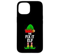 The Fix It Elf - Divertente famiglia natalizia Custodia per iPhone 15