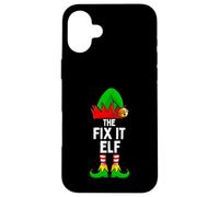 The Fix It Elf - Divertente famiglia natalizia Custodia per iPhone 16 Plus