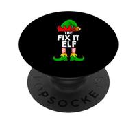 The Fix It Elf - Divertente famiglia natalizia PopSockets PopGrip Adesivo