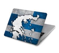 The Flag of Greece Case Cover Custodia per MacBook Pro 14 M1-M5 A2442 A2779 A2992 A2918 A3112 A3185 A3401 A3434 A3112