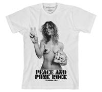 The Flaming Lips Peace & Punk Rock Girl ufficiale Uomo maglietta unisex
