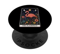 The Flamingo Tarot Card PopSockets PopGrip Adesivo