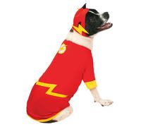 The Flash Animale Domestico Costume Cane Gatto Completo Super Hero Autorizzato