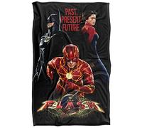 The Flash Batman Supergirl Team Coperta super morbida al tatto setoso - 91 x 147 cm