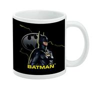 The Flash Batman tazza da caffè in ceramica, novità regalo per caffè, tè e bevande calde, 325 ml, bianco