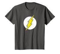 The Flash Classic Maglietta, Bambini, Asfalto, 12 Anni