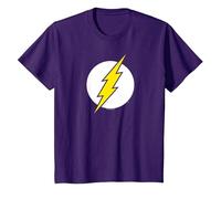 The Flash Classic Maglietta, Bambini, Viola, 12 Anni