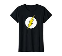 The Flash Classic Maglietta, Donna, Nero, M