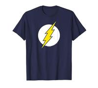 The Flash Classic Maglietta, Uomo, Navy, 5XL