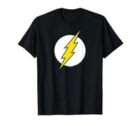 The Flash Classic Maglietta, Uomo, Nero, 5XL