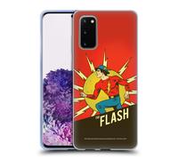 THE FLASH DC COMICS VINTAGE CUSTODIA COVER MORBIDA IN GEL PER SAMSUNG TELEFONI 1