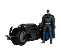 McFarlane Toys - Action figure con veicolo - DC Multiverse Batman & Batcycle (The Flash) 7 pollici 2pk