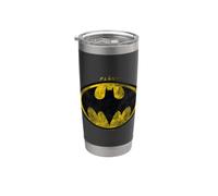 The Flash Movie Batman Logo Distressed Bicchiere termico in acciaio inox doppia parete