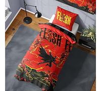 The Flash Set copripiumino e federa per letto singolo, motivo Batman DC Multiverse