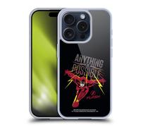 THE FLASH TV SERIES GRAFICI CUSTODIA COVER MORBIDA IN GEL PER APPLE iPHONE