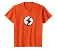 The Flash TV Series Kid Flash Logo Maglietta, Bambini, Arancio, 12 Anni