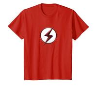 The Flash TV Series Kid Flash Logo Maglietta, Bambini, Rosso, 12 Anni