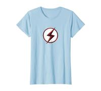 The Flash TV Series Kid Flash Logo Maglietta, Donna, Celeste, 3XL