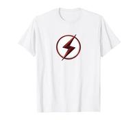 The Flash TV Series Kid Flash Logo Maglietta, Uomo, Bianco, L