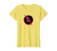 The Flash TV Series Reverse Flash Logo Maglietta, Donna, Limone, XXL